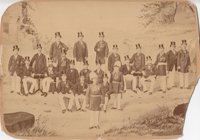 Neusser Grenadierkorps, Gruppenbild um 1880