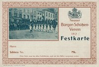 Festkarte Neuss 1921