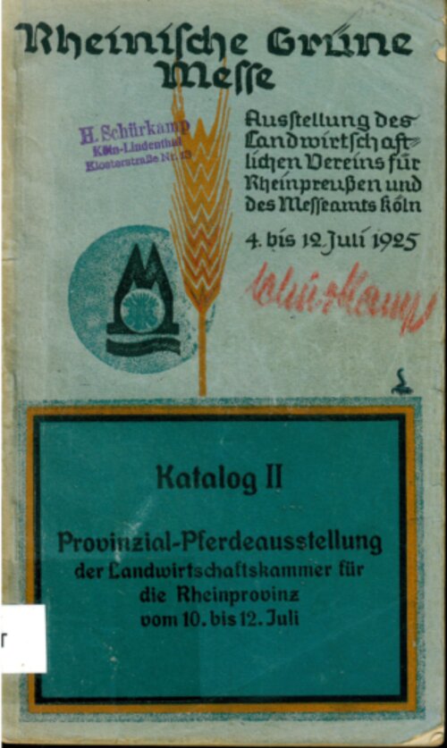Landwirtschaftskammer für die Rheinprovinzen [RR-R]
